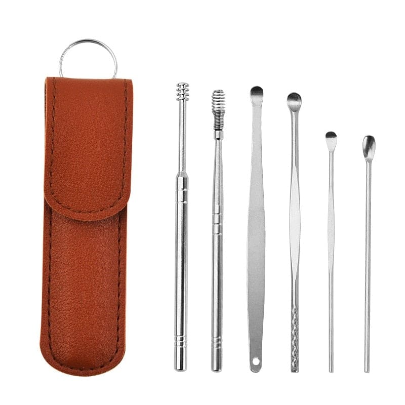 Kit Removedor de Cera de Ouvido 6 Peças Avicii Express®