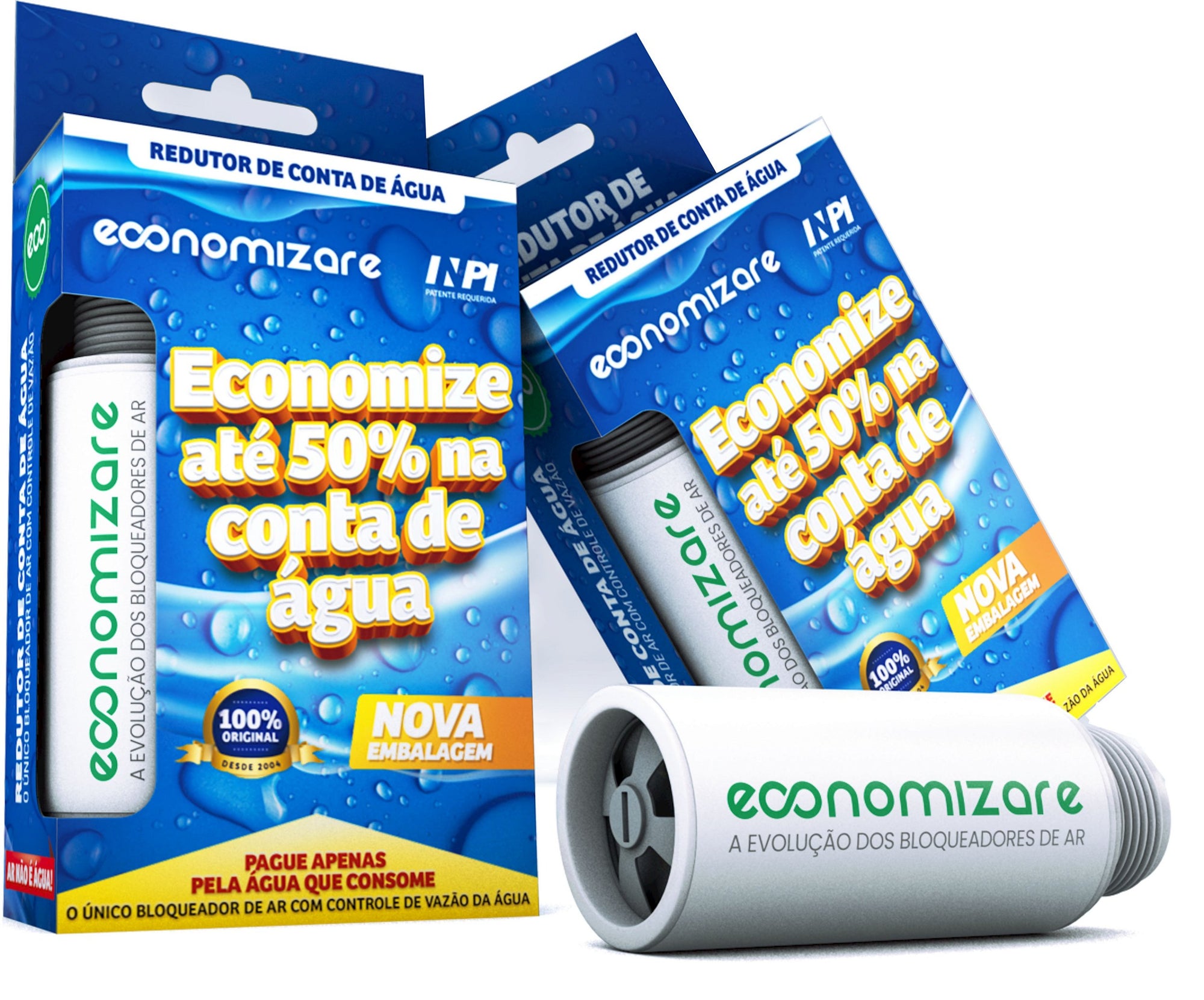 Bloqueador E Eliminador De Ar Economizare Reduz A Conta De Água