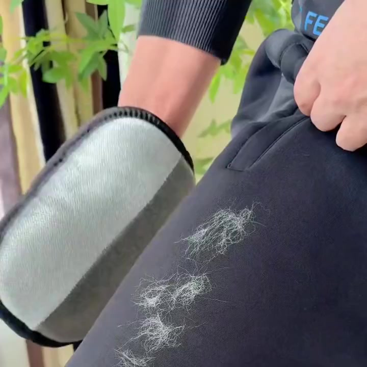 3 Pçs Pet Eletrostático Deshairing Luva Escova Gato Removedor De Pêlos Pegajoso De Cabelo Tapete Limpador Grooming Luvas