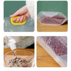 Kit 5-20pcs Organizador de Cozinha Saco de Grãos 1.5L Para Guardar Alimentos a Prova de Umidade e Insetos