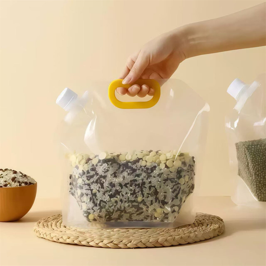 Kit 5-20pcs Organizador de Cozinha Saco de Grãos 1.5L Para Guardar Alimentos a Prova de Umidade e Insetos