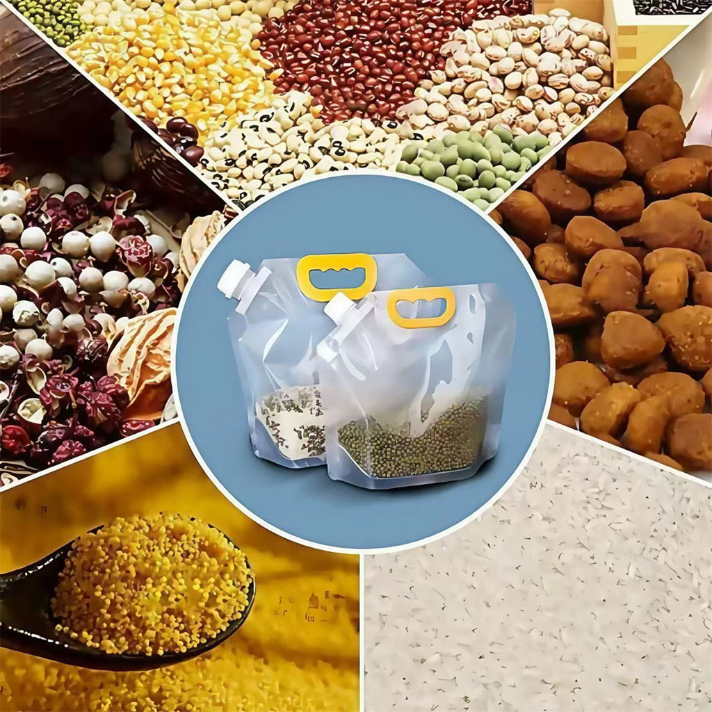 Kit 5-20pcs Organizador de Cozinha Saco de Grãos 1.5L Para Guardar Alimentos a Prova de Umidade e Insetos