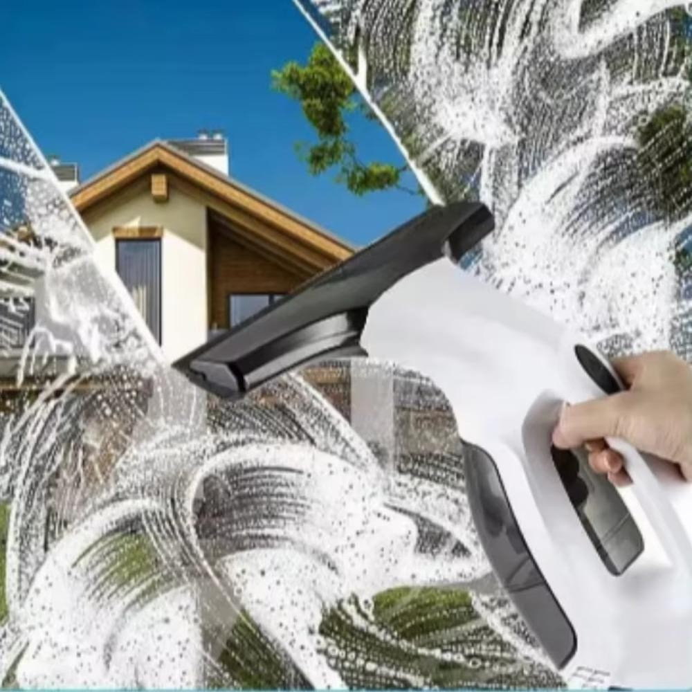 Limpador De Vidro Elétrico JUNYUE , Purificador De Janela Portátil De Plástico Multifuncional , Altamente Eficiente