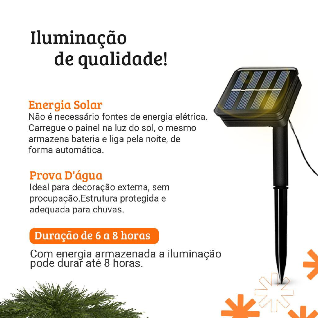 Pisca Pisca Natal Solar  Avicii Express®