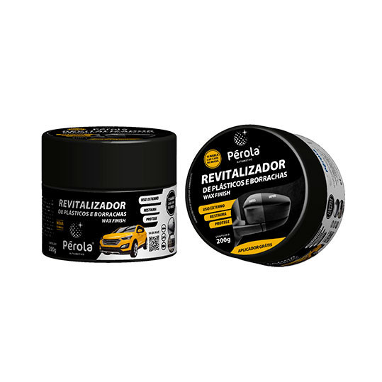 Revitalizador Cera de Plásticos Pérola Renova Parachoque o melhor e Envio Rápido Garantido C/ APLICADOR