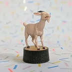 Cabra Gritando Que Faz Uma Com Ruído Choro Brinquedo grita gritona