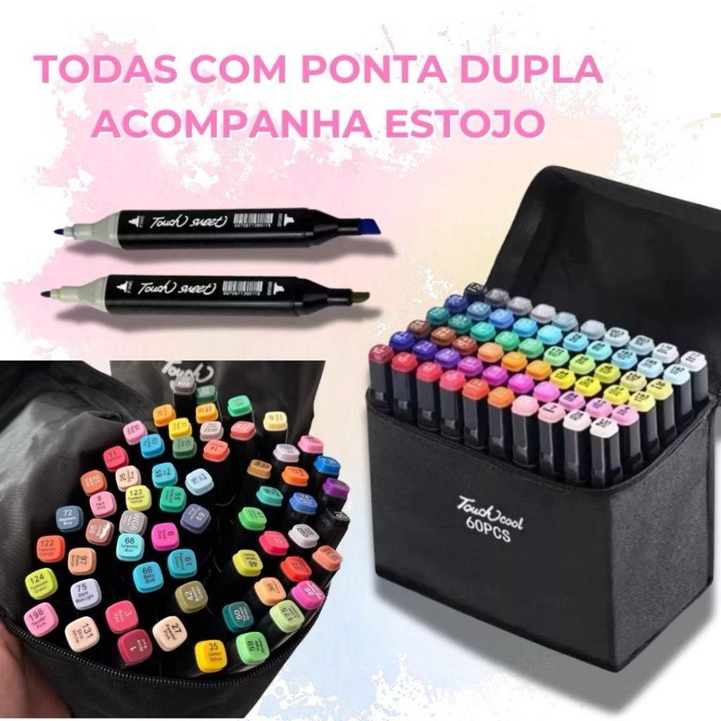 Livro De Colorir Bobbie Goods com Kit 24 Canetas Avicii Express®
