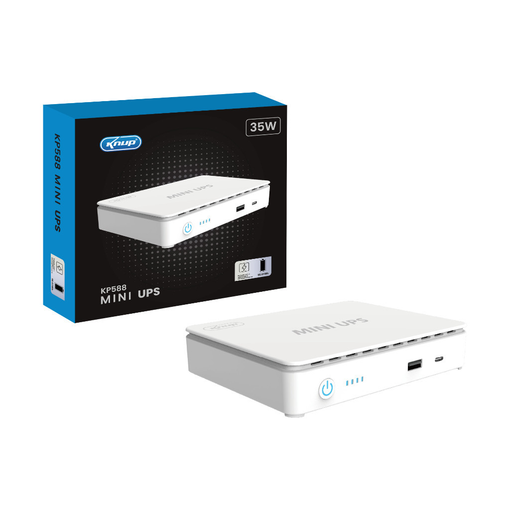 Mini Nobreak Ups 35w Usb Type-c Poe Roteador Wifi 5v Á 24v Avicii Express®