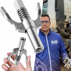Acoplador De Pistola De Graxa 10000 PSI , Bico Lubrificante Fácil Para Manutenção De Automóveis