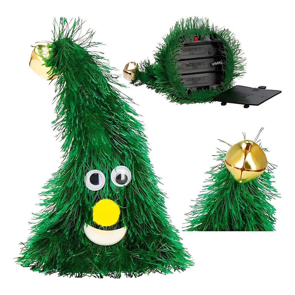 Árvore de Natal Elétrica Cantando e Dançando ou Gorro Papai Noel Musical Avicii Express®